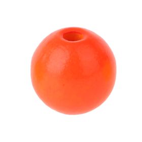 Neon beads 10mm - 50 pieces 'neon-orange' 33 in stock 