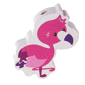 Motivperle Flamingo 'dunkelpink' 15 auf Lager
